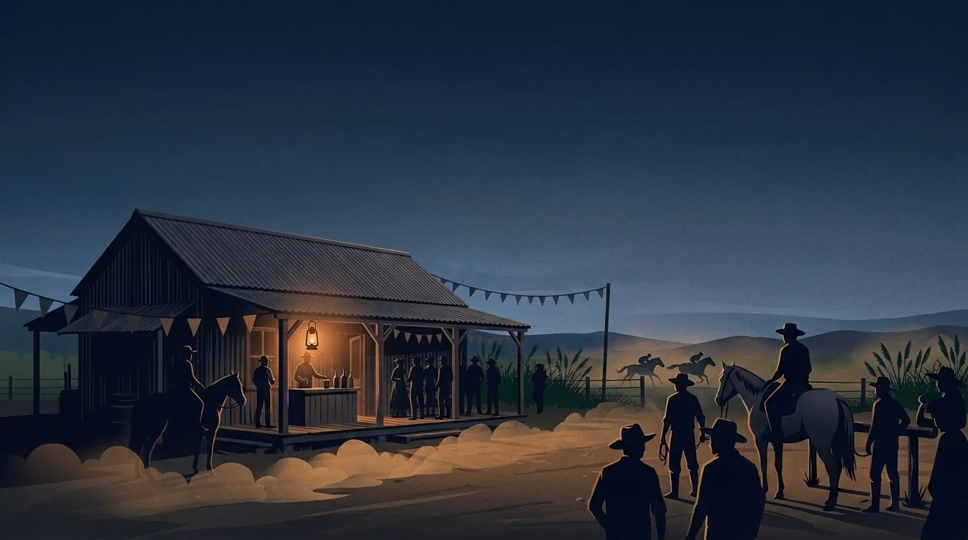 Ilustración original de La carrera