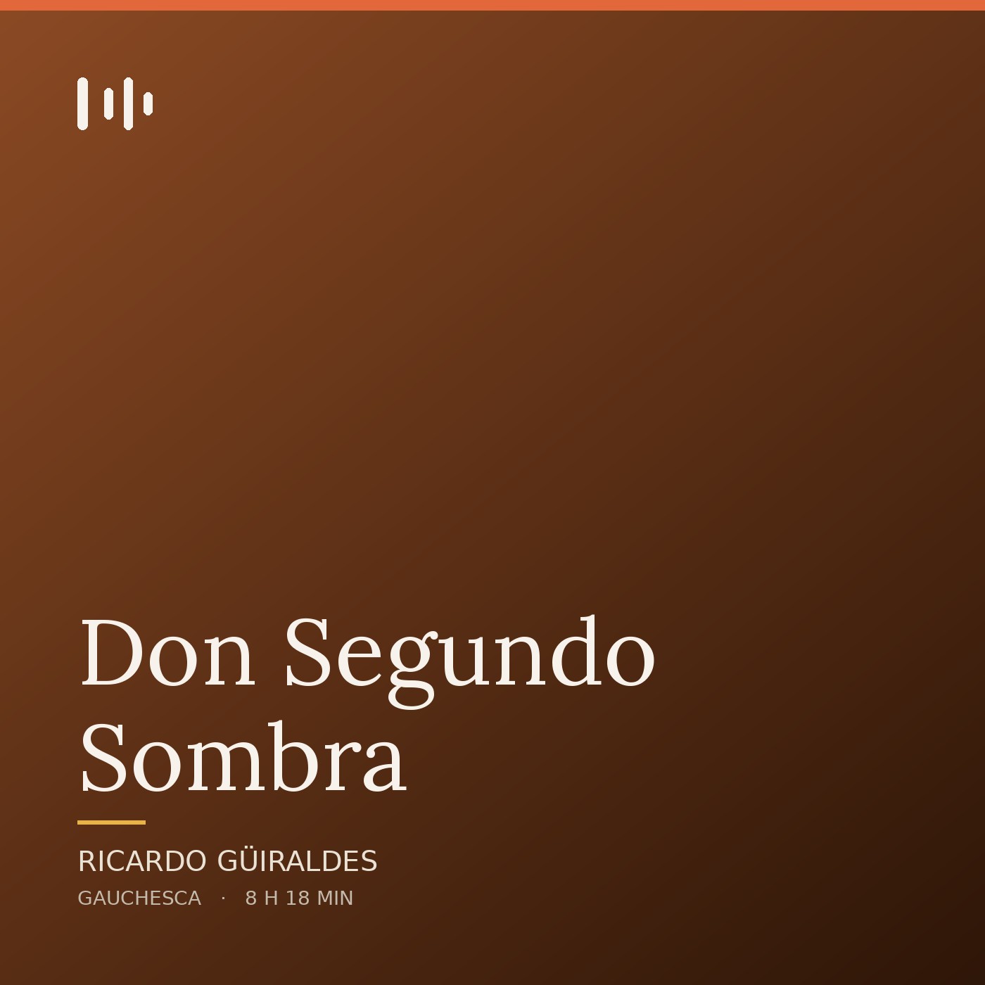 Portada de Don Segundo Sombra, de Ricardo Güiraldes