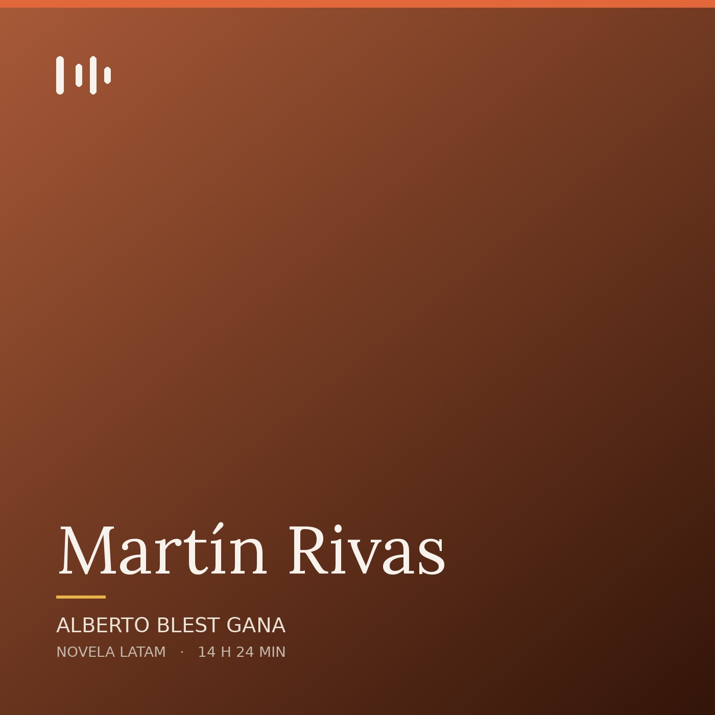 Portada de Martín Rivas, de Alberto Blest Gana